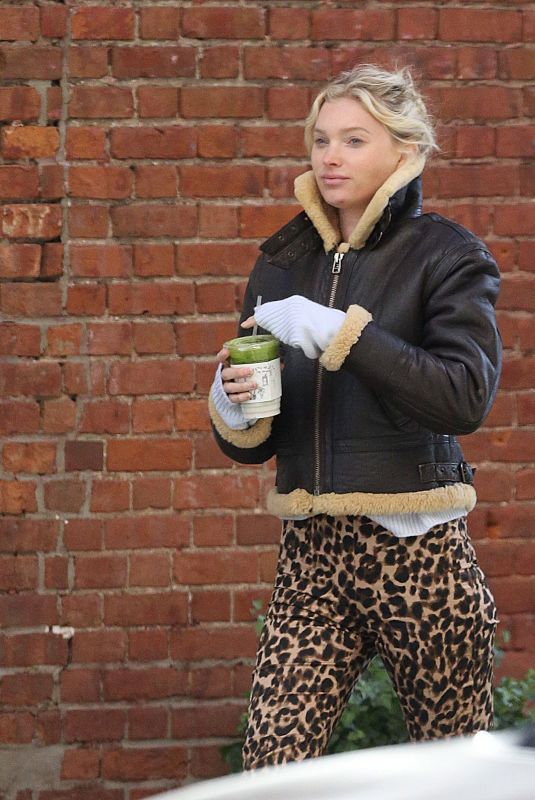 ELSA HOSK Out in New York 11/13/2019