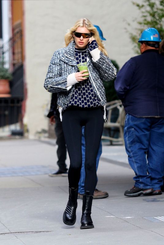ELSA HOSK Out in New York 11/14/2019