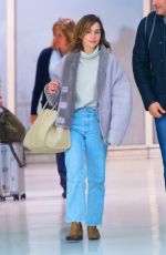 EMILIA CLARKE at JFK Airport in New York 10/31/2019