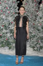 EMILIA CLARKE at Last Christmas Premiere in London 11/11/2019