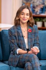EMILIA CLARKE at This Morning Show in London 11/11/2019