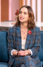 EMILIA CLARKE at This Morning Show in London 11/11/2019