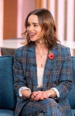 EMILIA CLARKE at This Morning Show in London 11/11/2019