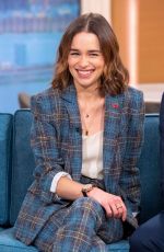 EMILIA CLARKE at This Morning Show in London 11/11/2019