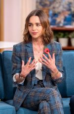 EMILIA CLARKE at This Morning Show in London 11/11/2019