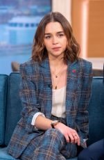 EMILIA CLARKE at This Morning Show in London 11/11/2019