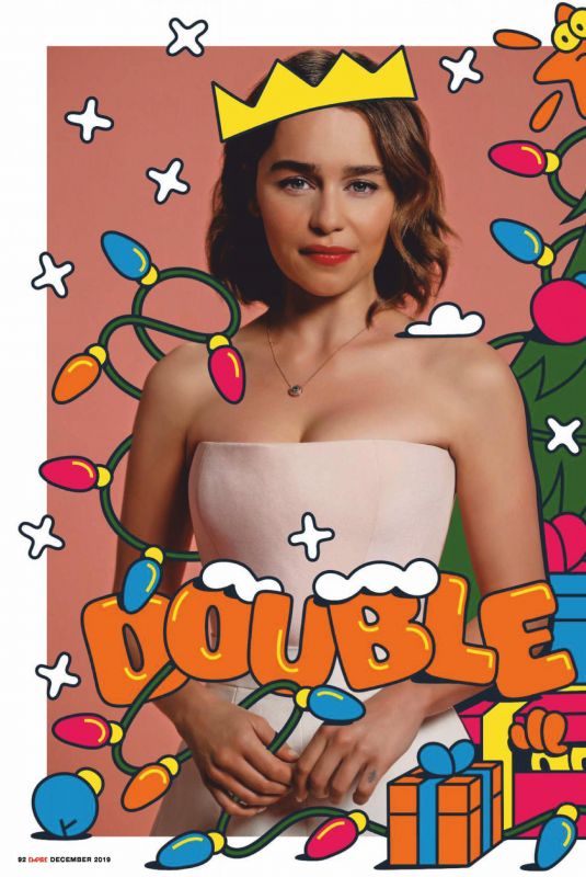 EMILIA CLARKE in Empire Magazine, UK December 2019