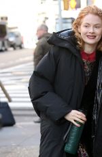 EMILY BEECHAM Arrives at Build Series in New York 11/09/2019