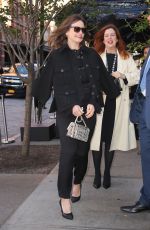 EMILY MORTIMER Arrives at Tribeca Chanel Women’s Filmmaker Program Luncheon 11/04/2019