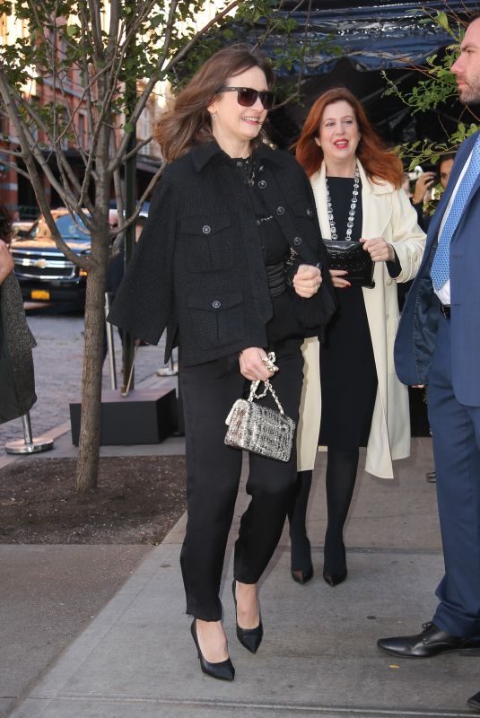 EMILY MORTIMER Arrives at Tribeca Chanel Women’s Filmmaker Program Luncheon 11/04/2019