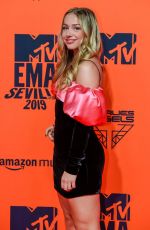 EMMA HEESTERS at MTV Europe Music Awards in Seville 11/03/2019