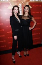 EMMA ROBERTS and LEA MICHELE at Kohl