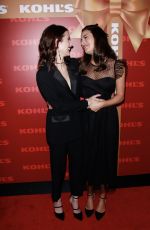 EMMA ROBERTS and LEA MICHELE at Kohl