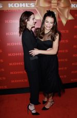 EMMA ROBERTS and LEA MICHELE at Kohl