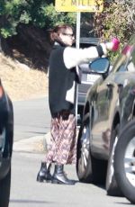 EMMA ROBERTS Gets a Ticket in Los Angeles 11/04/2019