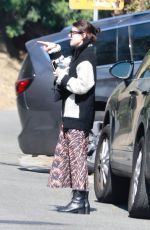 EMMA ROBERTS Gets a Ticket in Los Angeles 11/04/2019