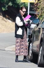 EMMA ROBERTS Gets a Ticket in Los Angeles 11/04/2019