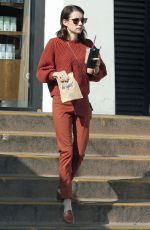 EMMA ROBERTS Leaves Ralph Lauren Store in Beverly Hills 11/10/2019