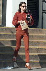 EMMA ROBERTS Leaves Ralph Lauren Store in Beverly Hills 11/10/2019