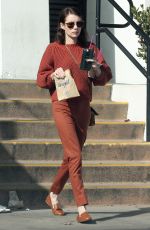 EMMA ROBERTS Leaves Ralph Lauren Store in Beverly Hills 11/10/2019