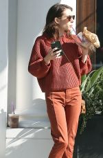 EMMA ROBERTS Leaves Ralph Lauren Store in Beverly Hills 11/10/2019