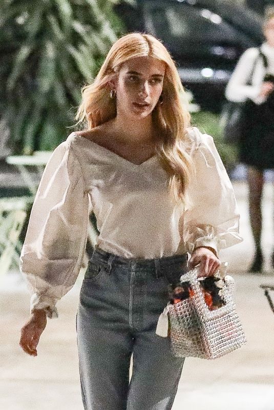 EMMA ROBERTS Out and About in West Hollywood 11/13/2019