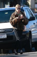 EMMA ROBERTS Out for Coffee in Los Angeles 11/24/2019