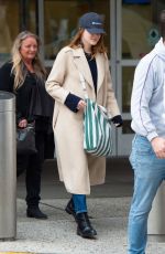 EMMA STONE at JFK Airport in New York 11/27/2019