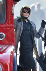 EMMA STONE on the Set of Cruella in London 11/09/2019