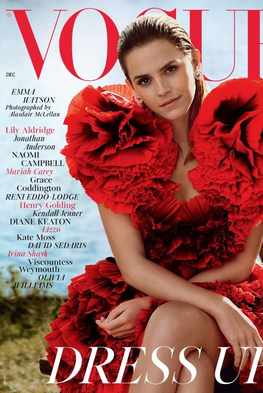 EMMA WATSON in Vogue Magazine, UK December 2019