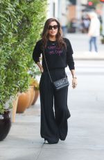 EVA LONGORIA Leaves E. Baldi in Beverly Hills 11/21/2019