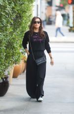 EVA LONGORIA Leaves E. Baldi in Beverly Hills 11/21/2019