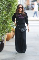 EVA LONGORIA Leaves E. Baldi in Beverly Hills 11/21/2019