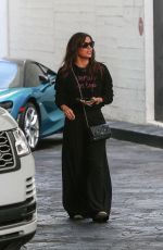 EVA LONGORIA Leaves E. Baldi in Beverly Hills 11/21/2019