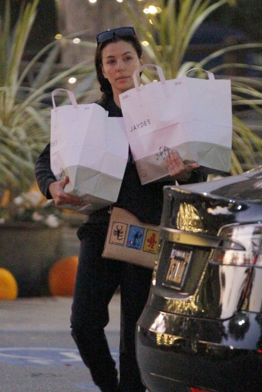 EVA LONGORIA Out Shopping in Beverly Hills 11/16/2019