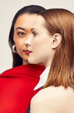 EVAN RACHEL WOOD and CHANEL MILLER for Harper