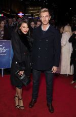 FAYE BROOKES at White Christmas Musical Press Night in London 11/25/2019