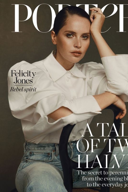 FELICITY JONES in Edit by Net-a-porter, November 2019