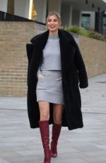 FERNE MCCANN Leaves This Morning Show in London 11/21/2019
