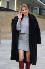 FERNE MCCANN Leaves This Morning Show in London 11/21/2019