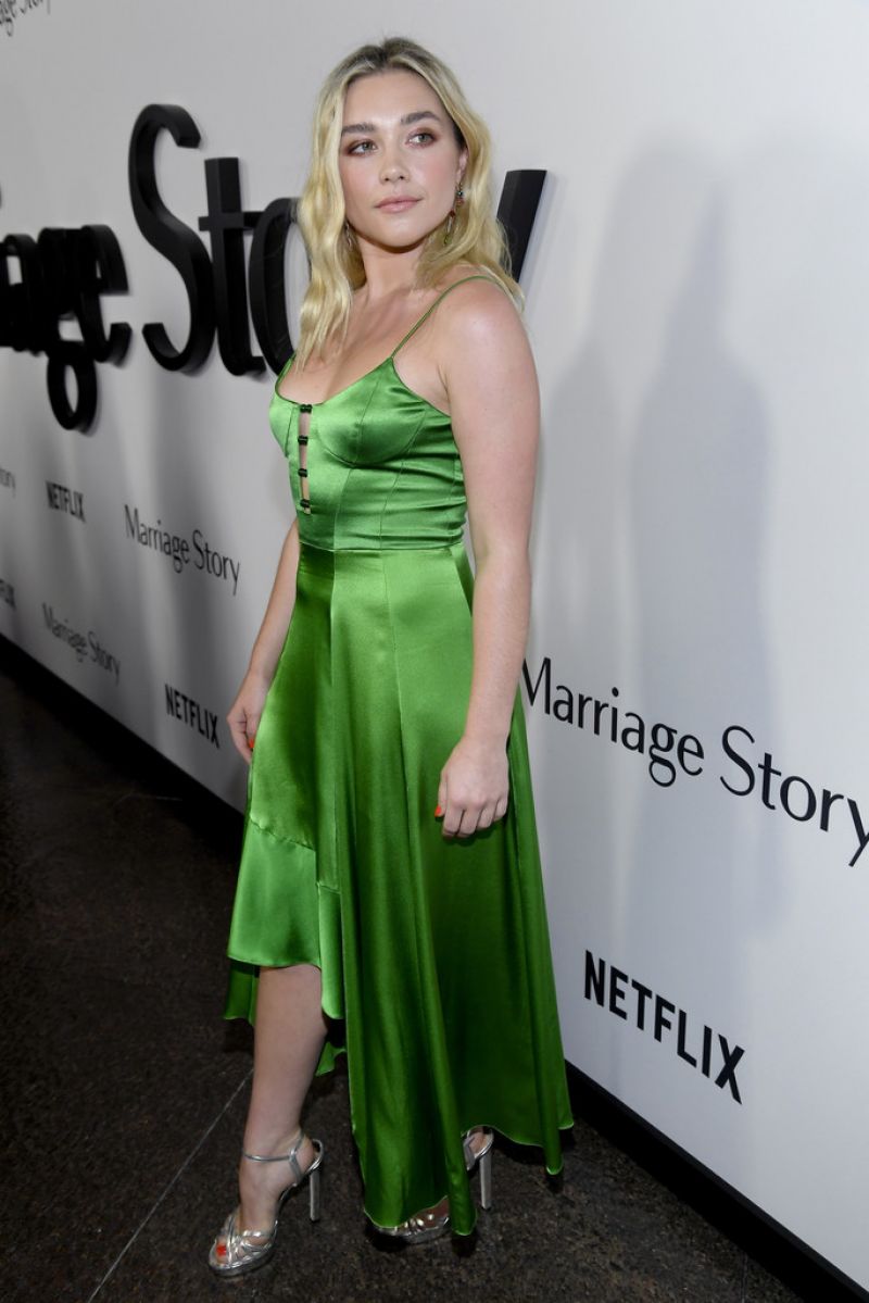 FLORENCE PUGH at Marriage Story Premiere in Los Angeles 11/05/2019 – HawtCelebs