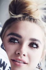 FLORENCE PUGH in Glamour Magazine, UK Autumn/Winter 2019