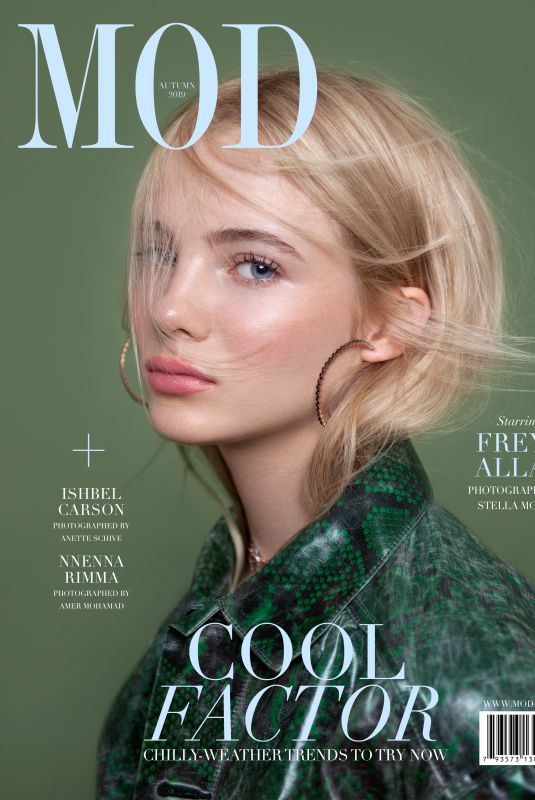 FREYA ALLAN in Mod Magazine, Autumn 2019