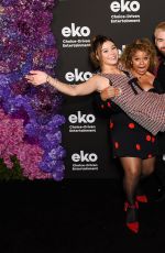 GENEVIEVE HANNELIUS at Eko Fall Fiction Slate Premiere in Hollywood 11/19/2019