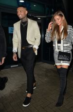 GEORGIA STEEL Leaves The X Factor: Celebrity Live Show in London 11/23/2019