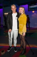 GEORGIA TOFFOLO at Puttshack Launch in London 11/22/2019