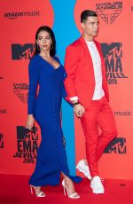 GEORGINA RODRIGUEZ and Cristiano Ronaldo at MTV Europe Music Awards in Seville 11/03/2019