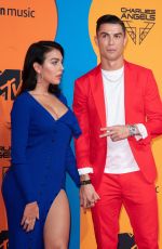 GEORGINA RODRIGUEZ and Cristiano Ronaldo at MTV Europe Music Awards in Seville 11/03/2019