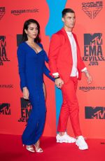 GEORGINA RODRIGUEZ and Cristiano Ronaldo at MTV Europe Music Awards in Seville 11/03/2019