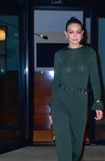 GIGI HADID Arrives at Cfda & Vogue Fashion Fund Awards in New York 11/04/2019